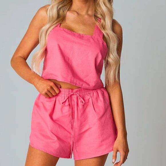 Nove Two-Piece Set - Pink Lemonade - Picture 4 of 7